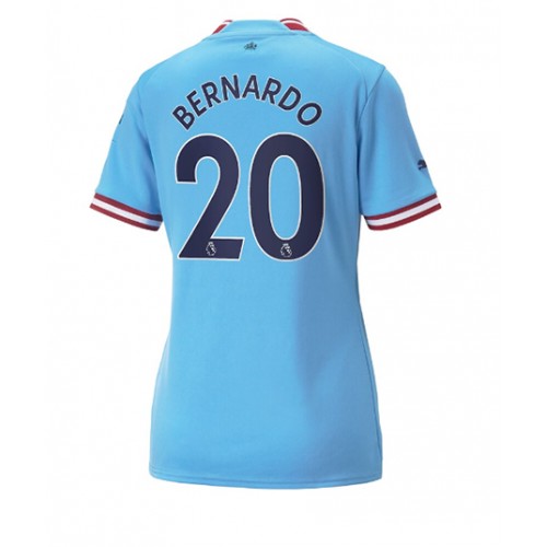 Manchester City Bernardo Silva #20 Hjemmedrakt Kvinner 2022-23 Kortermet Manchester City Bernardo Silva #20 Hjemmedrakt Kvinner 2022-23 Kortermet